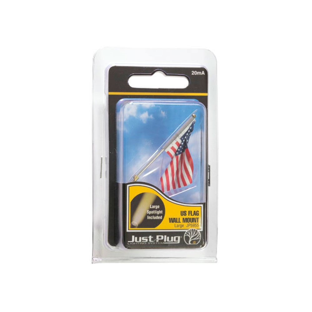 Woodland Scenics Small US Flag - Wall Mount JP5953 - Fusion Scale Hobbies